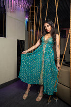 Load image into Gallery viewer, Turquoise Royalty Magic Dress
