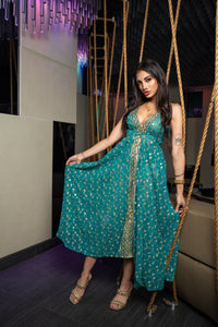 Turquoise Royalty Magic Dress