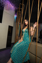 Load image into Gallery viewer, Turquoise Royalty Magic Dress
