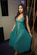 Load image into Gallery viewer, Turquoise Royalty Magic Dress
