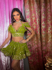 Forest Fairy Micro Mini Skirt Set