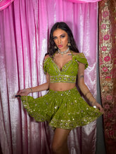 Load image into Gallery viewer, Forest Fairy Micro Mini Skirt Set
