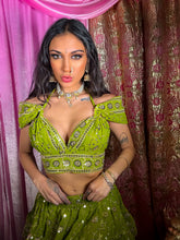 Load image into Gallery viewer, Forest Fairy Micro Mini Skirt Set

