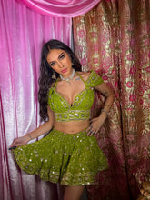 Load image into Gallery viewer, Forest Fairy Micro Mini Skirt Set
