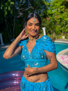 Blue Lotus Jasmine Set