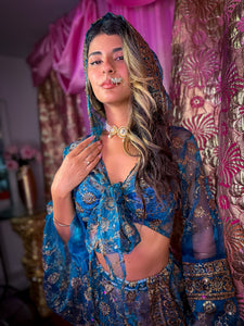 Mystic Sapphire Jasmine Set
