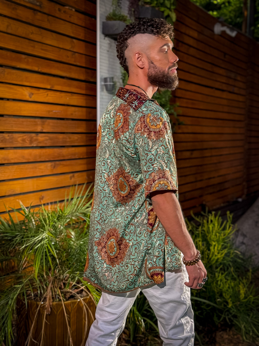 Plant Papi Unisex Button Up shirt