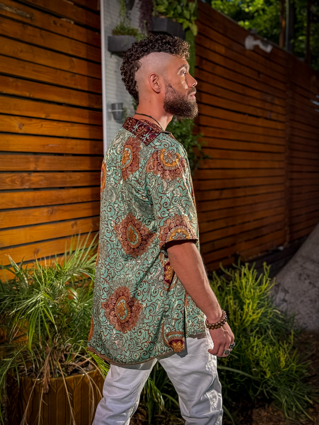 Plant Papi Unisex Button Up shirt