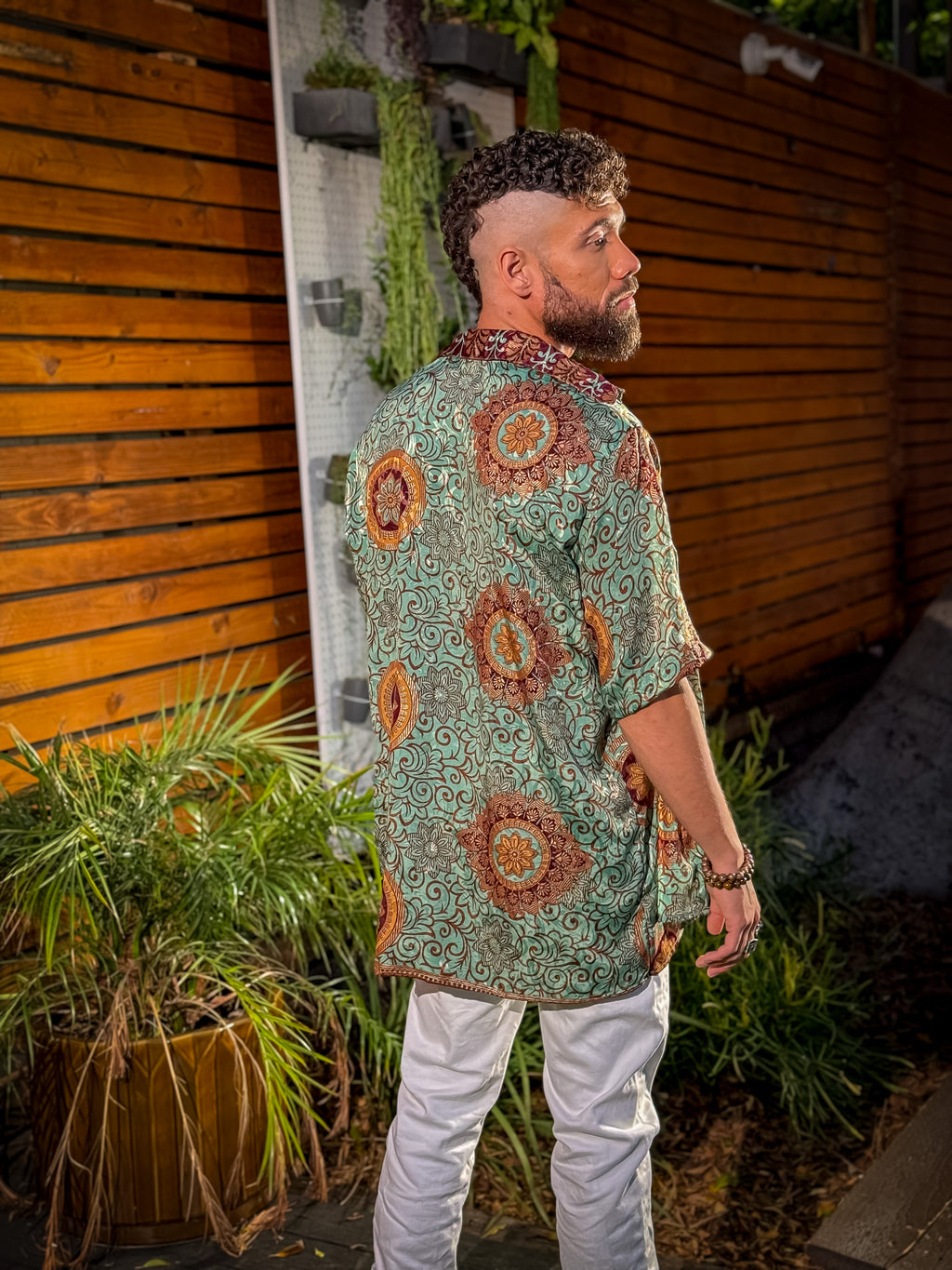 Plant Papi Unisex Button Up shirt