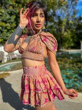 Load image into Gallery viewer, Princess Peach Micro Mini Skirt Set
