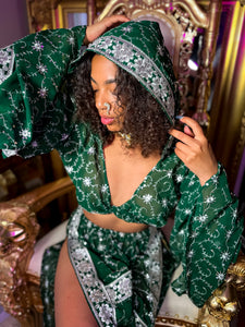 Emerald Diamonds Jasmine Set