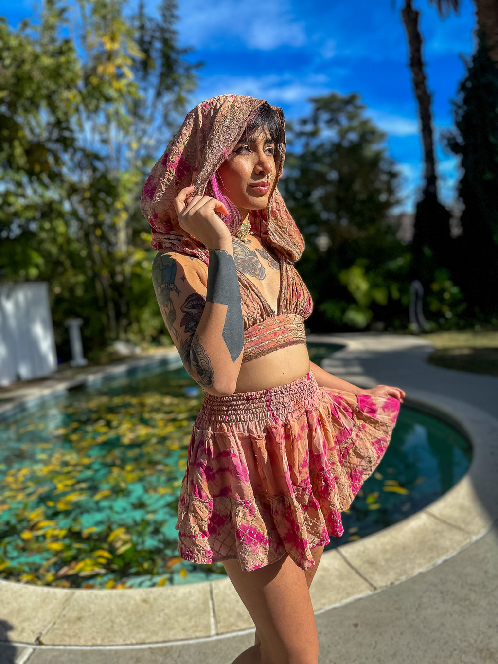 Princess Peach Micro Mini Gehr Skirt Set