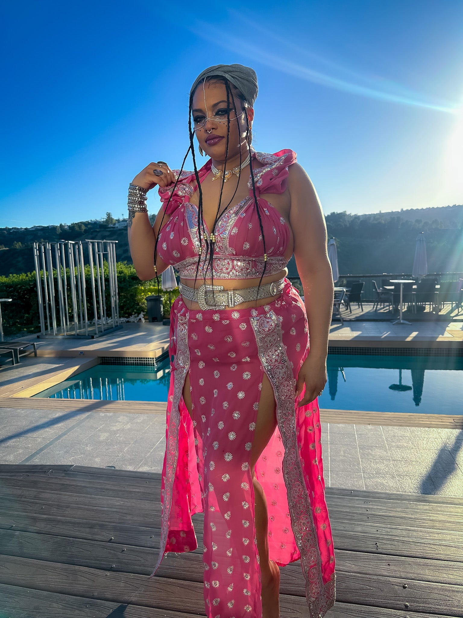 Rose Quartz Katana Set PLUS SIZE