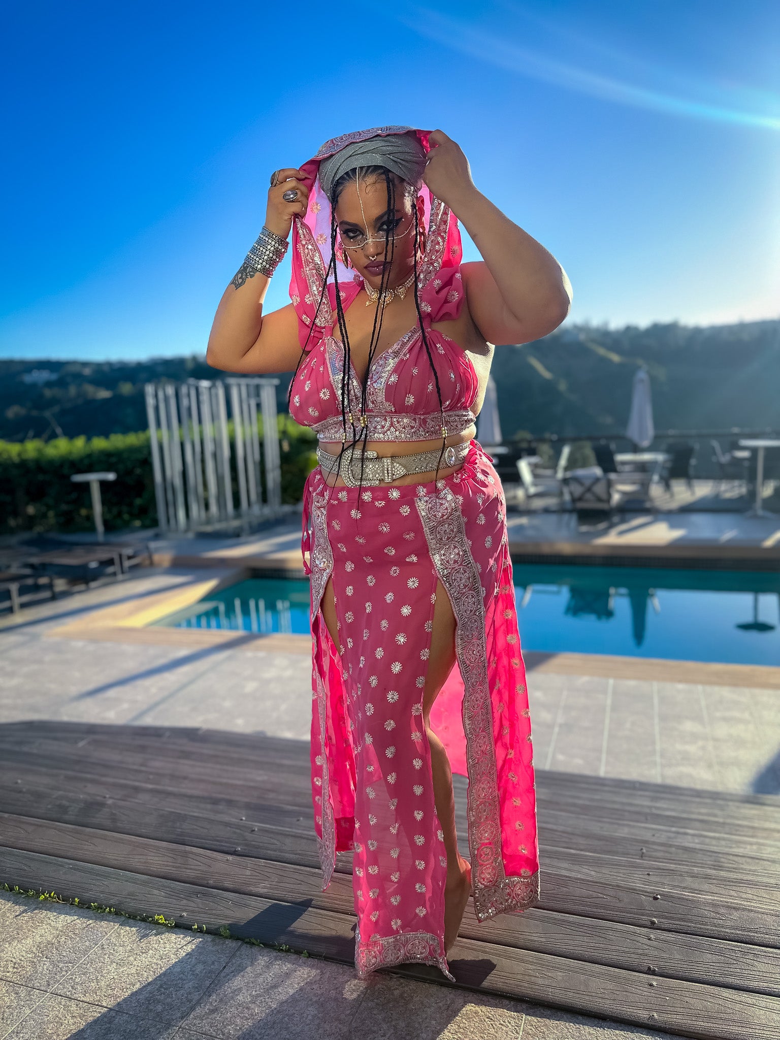 Rose Quartz Katana Set PLUS SIZE