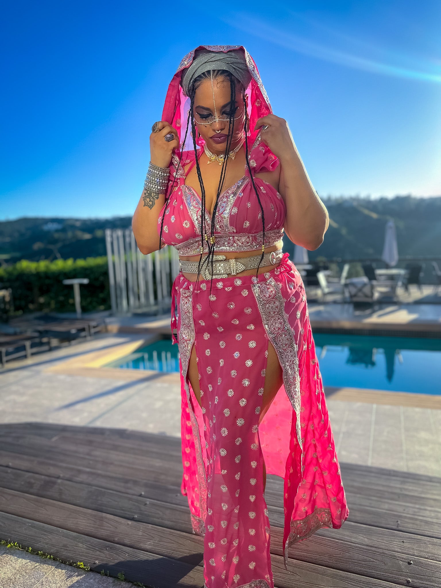 Rose Quartz Katana Set PLUS SIZE