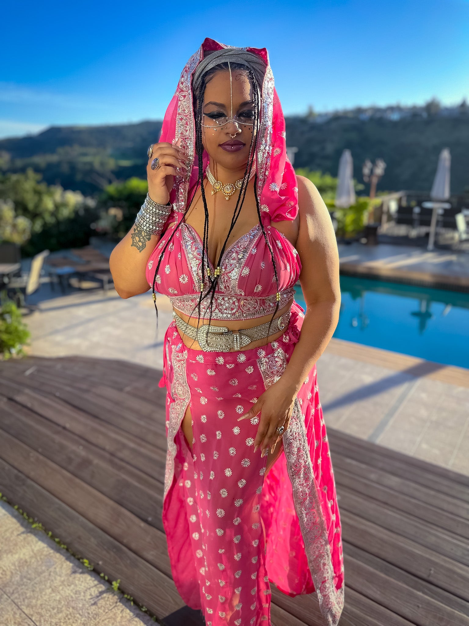 Rose Quartz Katana Set PLUS SIZE