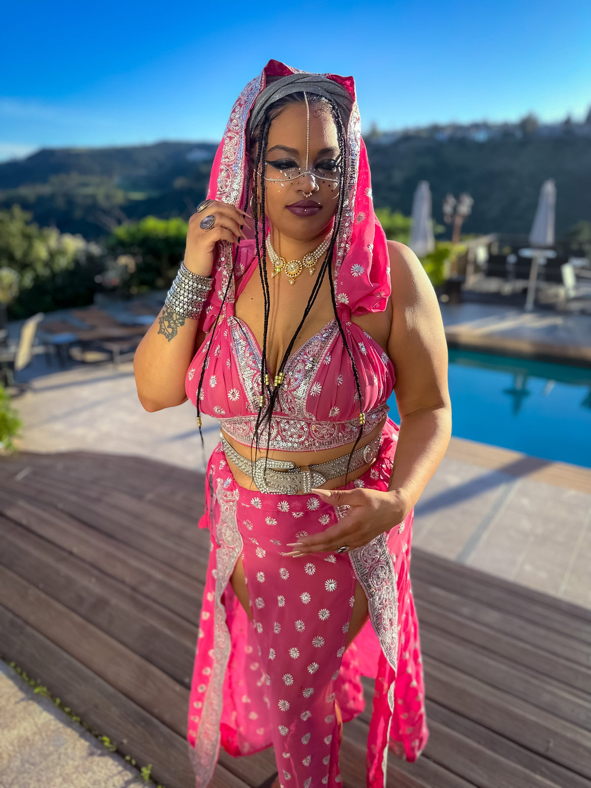 Rose Quartz Katana Set PLUS SIZE