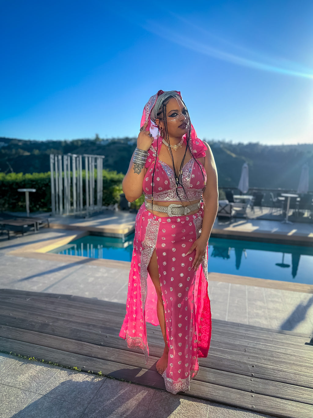 Rose Quartz Katana Set PLUS SIZE
