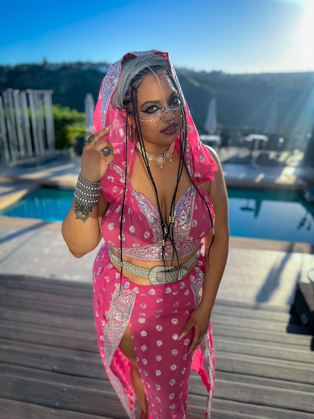 Rose Quartz Katana Set PLUS SIZE