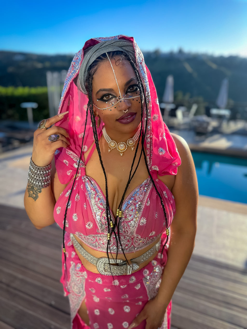 Rose Quartz Katana Set PLUS SIZE
