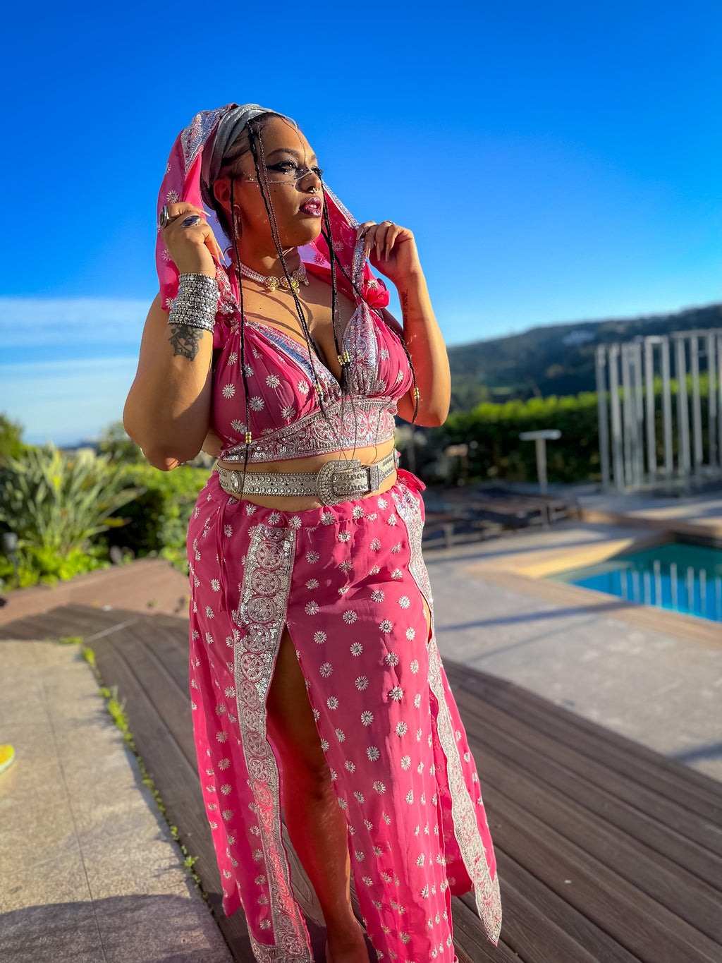 Rose Quartz Katana Set PLUS SIZE
