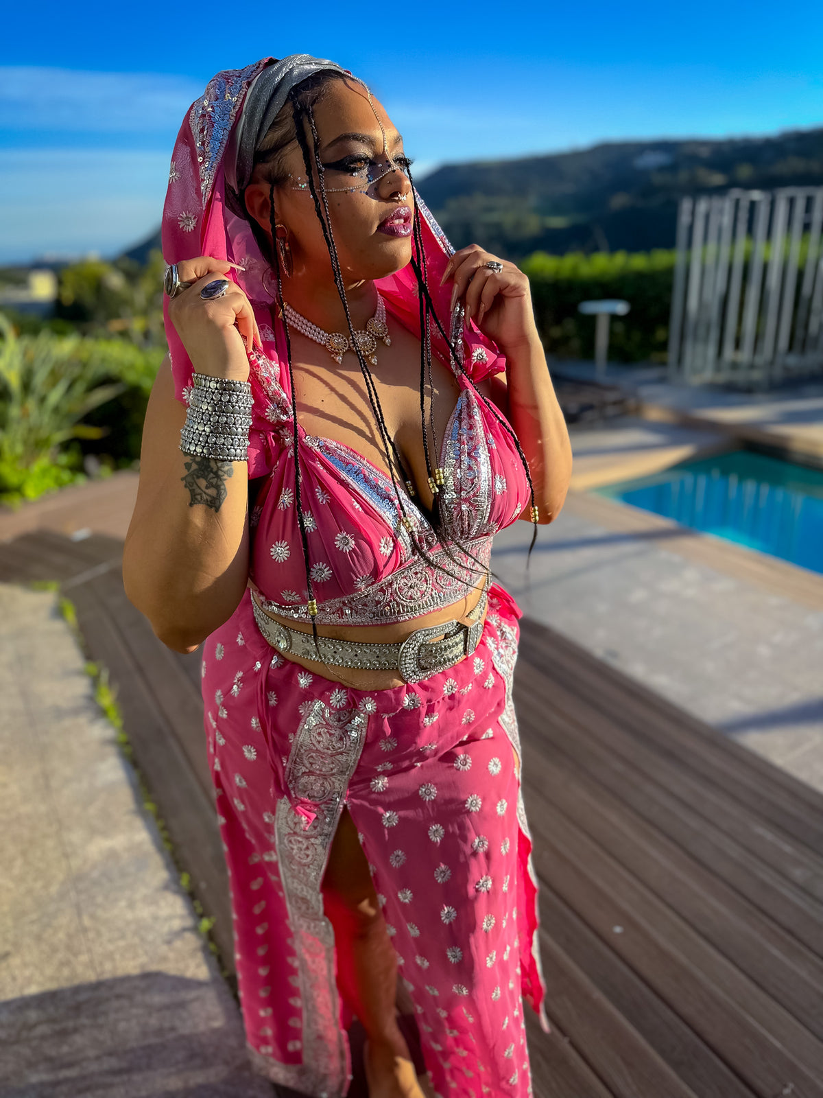 Rose Quartz Katana Set PLUS SIZE