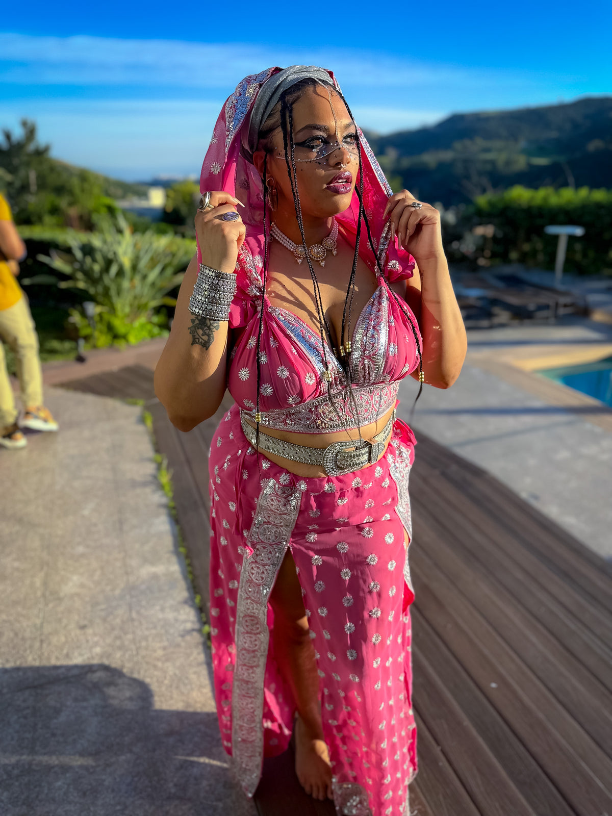 Rose Quartz Katana Set PLUS SIZE