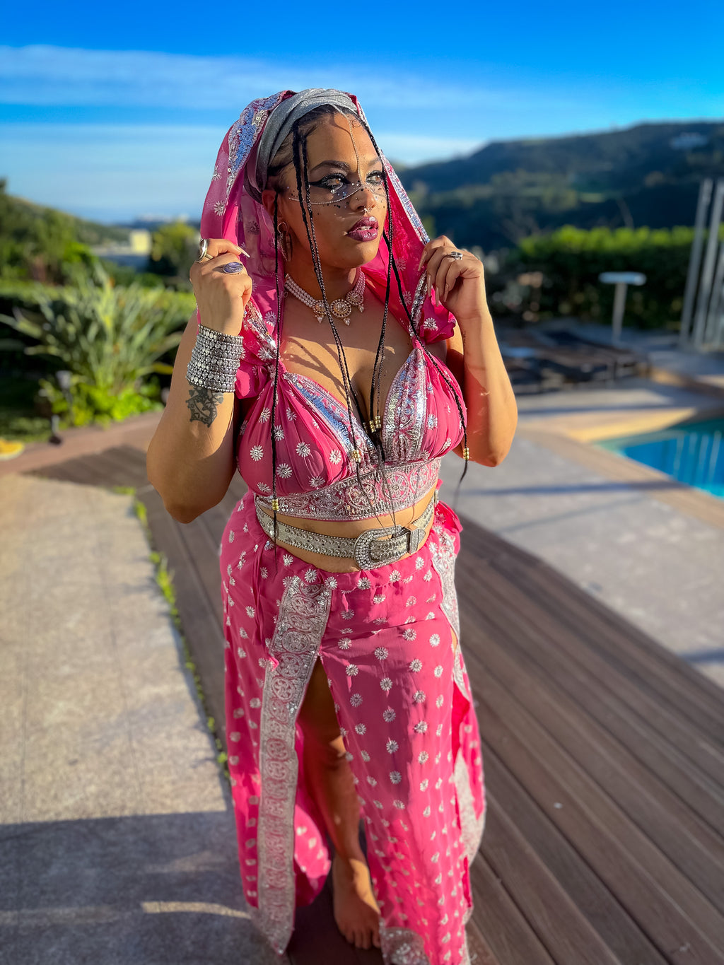Rose Quartz Katana Set PLUS SIZE