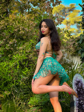 Load image into Gallery viewer, Diamond Peacock Micro Mini Skirt Set
