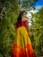 Load image into Gallery viewer, Jungle Princess Sharara Pants Set
