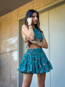 Jungle Fairy Micro Mini Skirt Set