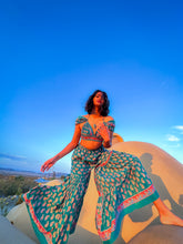 Load image into Gallery viewer, Paisley Princess Sharara Pants Set
