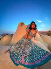 Load image into Gallery viewer, Paisley Princess Sharara Pants Set
