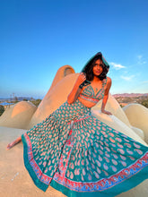Load image into Gallery viewer, Paisley Princess Sharara Pants Set
