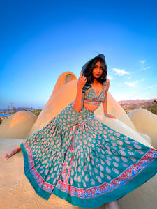 Paisley Princess Sharara Pants Set