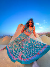 Load image into Gallery viewer, Paisley Princess Sharara Pants Set
