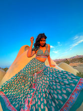 Load image into Gallery viewer, Paisley Princess Sharara Pants Set
