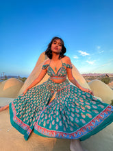 Load image into Gallery viewer, Paisley Princess Sharara Pants Set
