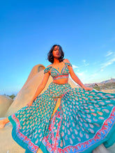 Load image into Gallery viewer, Paisley Princess Sharara Pants Set
