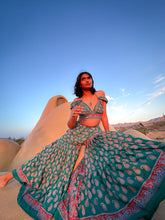 Load image into Gallery viewer, Paisley Princess Sharara Pants Set
