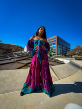 Load image into Gallery viewer, Ocean Amethyst Sharara Pants Set

