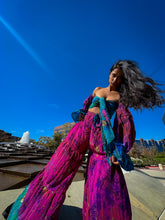 Load image into Gallery viewer, Ocean Amethyst Sharara Pants Set
