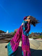 Load image into Gallery viewer, Ocean Amethyst Sharara Pants Set
