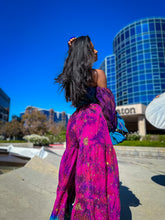 Load image into Gallery viewer, Ocean Amethyst Sharara Pants Set
