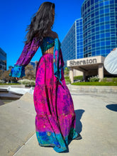 Load image into Gallery viewer, Ocean Amethyst Sharara Pants Set
