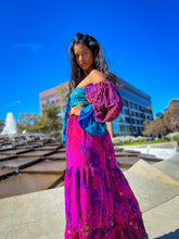 Load image into Gallery viewer, Ocean Amethyst Sharara Pants Set
