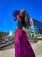 Load image into Gallery viewer, Ocean Amethyst Sharara Pants Set
