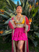 Load image into Gallery viewer, Fuscia Jewel Kimono
