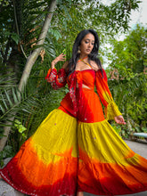 Load image into Gallery viewer, Jungle Princess Sharara Pants Set
