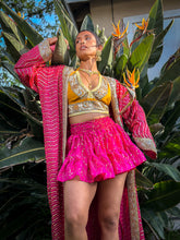 Load image into Gallery viewer, Fuscia Jewel Kimono
